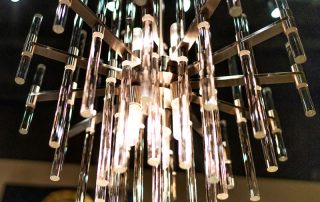 Glass Rod Chandelier